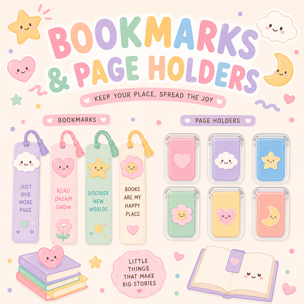 Bookmarks & Page Holders