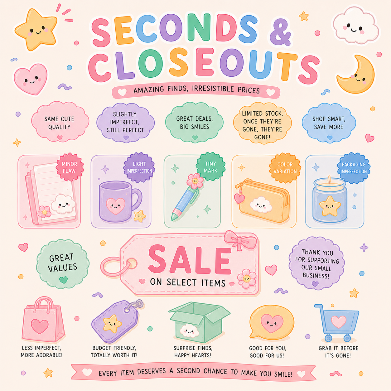 Seconds & Closeouts